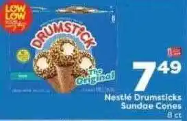 Weis Markets Nestlé drumasticks sundae cones offer