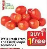 Weis Markets Weis fresh from the fleid grape tomatoes offer