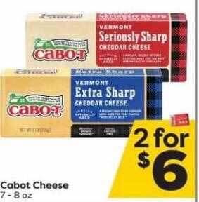 Weis Markets Cabot cheese offer