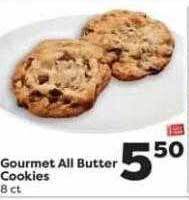 Weis Markets Gourmet all butter cookies offer