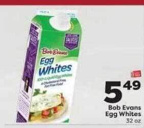 Weis Markets Bob evans egg whites offer