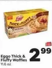 Weis Markets Eggo thck & fluffy waffles offer