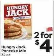 Weis Markets Hungry jack pancake mix offer