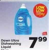 Weis Markets Dawn ultra dishwashing liquid offer