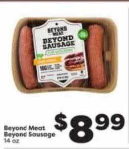 Weis Markets Beyond meat beyond sausage offer