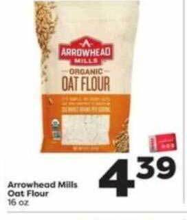 Weis Markets Arrowhead mills oat flour offer