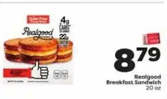 Weis Markets Realgood breakfast sandwich offer
