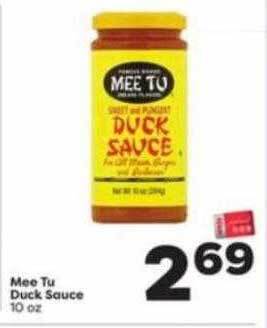 Weis Markets Mee tu duck sauce offer