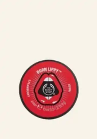 The Body Shop Born lippy™ lip balm pot - strawberry offer