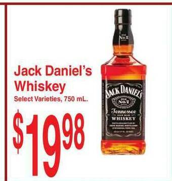 Super Saver Jack Daniel's Whiskey offer