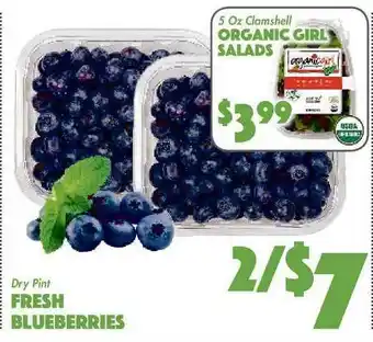 The Food Emporium Organic Girl Salads , Fresh Blueberries offer