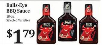 Rosauers Bulls-eye bbq sauce offer