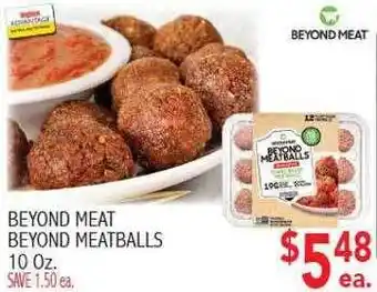 Ingles Markets Beyond meat beyond meatballs offer