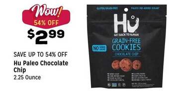 Grocery Outlet Hu paleo chocolate chip offer