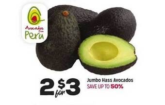 Grocery Outlet Jumbo hass avocados offer