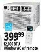 Ocean State Job Lot 12,000 btu window ac w-remote offer