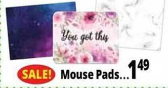 Ocean State Job Lot Mouse pads offer