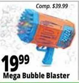 Ocean State Job Lot Mega bubble blaster offer