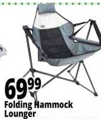 Ocean State Job Lot Folding hammock lounger offer