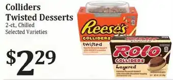 Rosauers Colliders twisted desserts offer