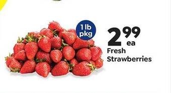 Save a Lot Fresh strawberries offer