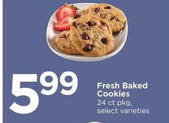 SHOPPERS Fresh baked cookies offer