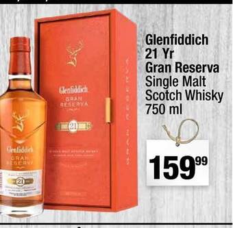Super King Markets Glenfiddich, gran reserva single malt scotch whisky offer