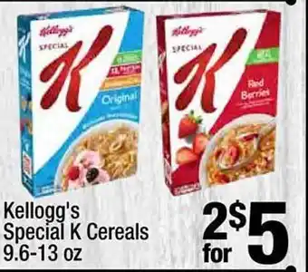 Super King Markets Kellogg's special k cereals offer