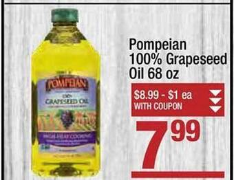 Super King Markets Pompeian 100% grapeseed oil offer