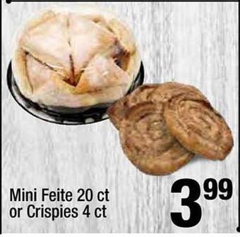 Super King Markets Mini feite or crispies offer