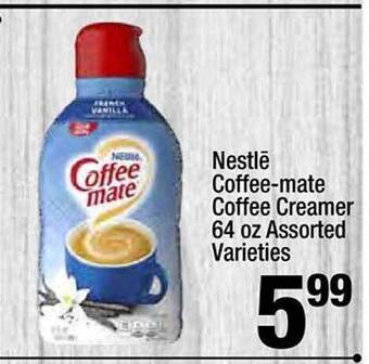 Super King Markets Nestle coffee-mate coffee creamer offer