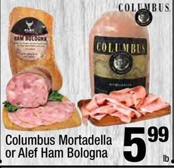 Super King Markets Columbus mortadella or alef ham bologna offer