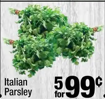 Super King Markets Italian parslsey offer