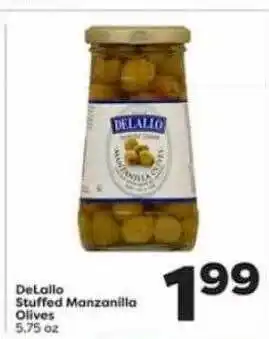 Weis Markets Delallo stuffed monzanilla olives offer