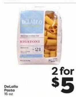 Weis Markets Delallo pasta offer