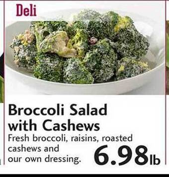 Sunset Foods Broccoli salad with cashews offer