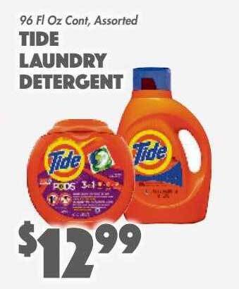 The Food Emporium Tide laundry detergent offer