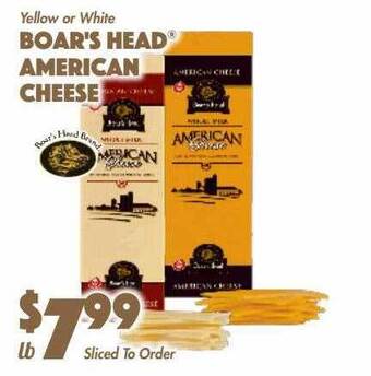 The Food Emporium Boar's head american cheese offer