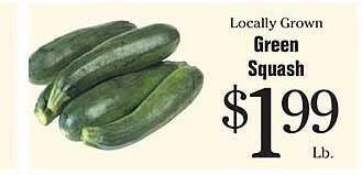 Morton Williams Green squash offer