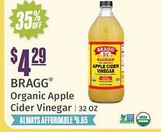 Natural Grocers Bragg organic apple cider vinegar offer