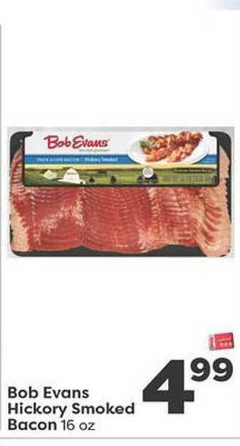 Weis Markets Bob evans hickory smoked bacon offer