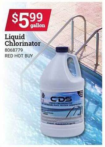 Ace Hardware Liquid chlorinator offer