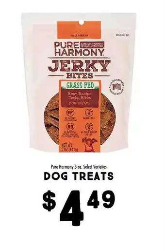 Maceys Dog treats pure harmony offer