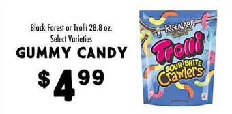 Maceys Trolli gummy candy offer