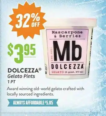 Dolcezza gelato pints