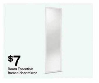 Target Room essentials framed door mirror offer