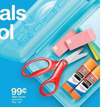 Target Sterilite pencil box offer