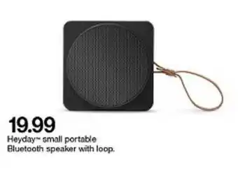Target Heyday Small Portable Buetooth Speaker With Loop offer