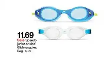 Target Sale Speedo Junior Or Kids Glide Goggles offer