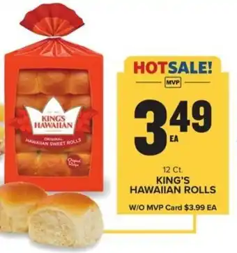 Food Lion King's Hawaiian Rolls 12ct offer